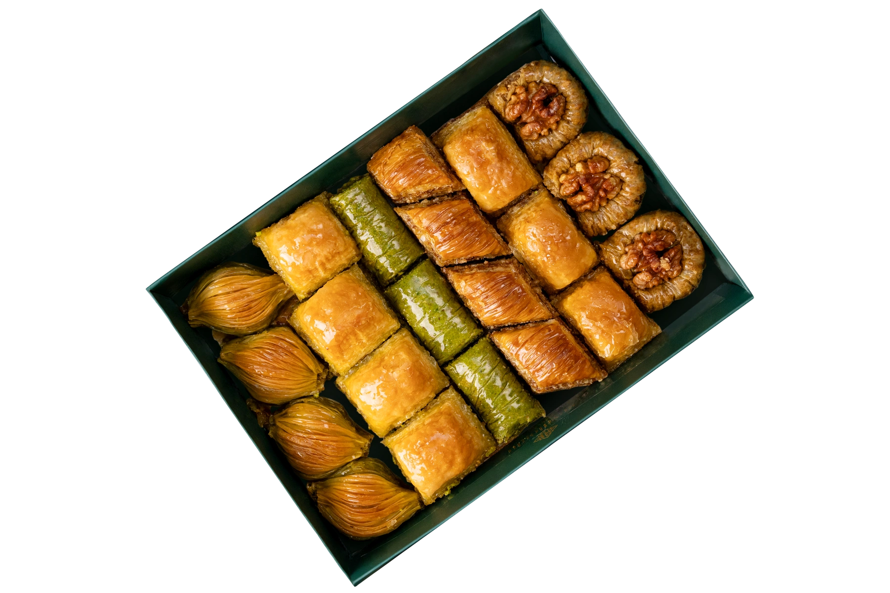 Fıstıklı (Pistazien) und Cevizli (Walnuss) Baklava- Mix